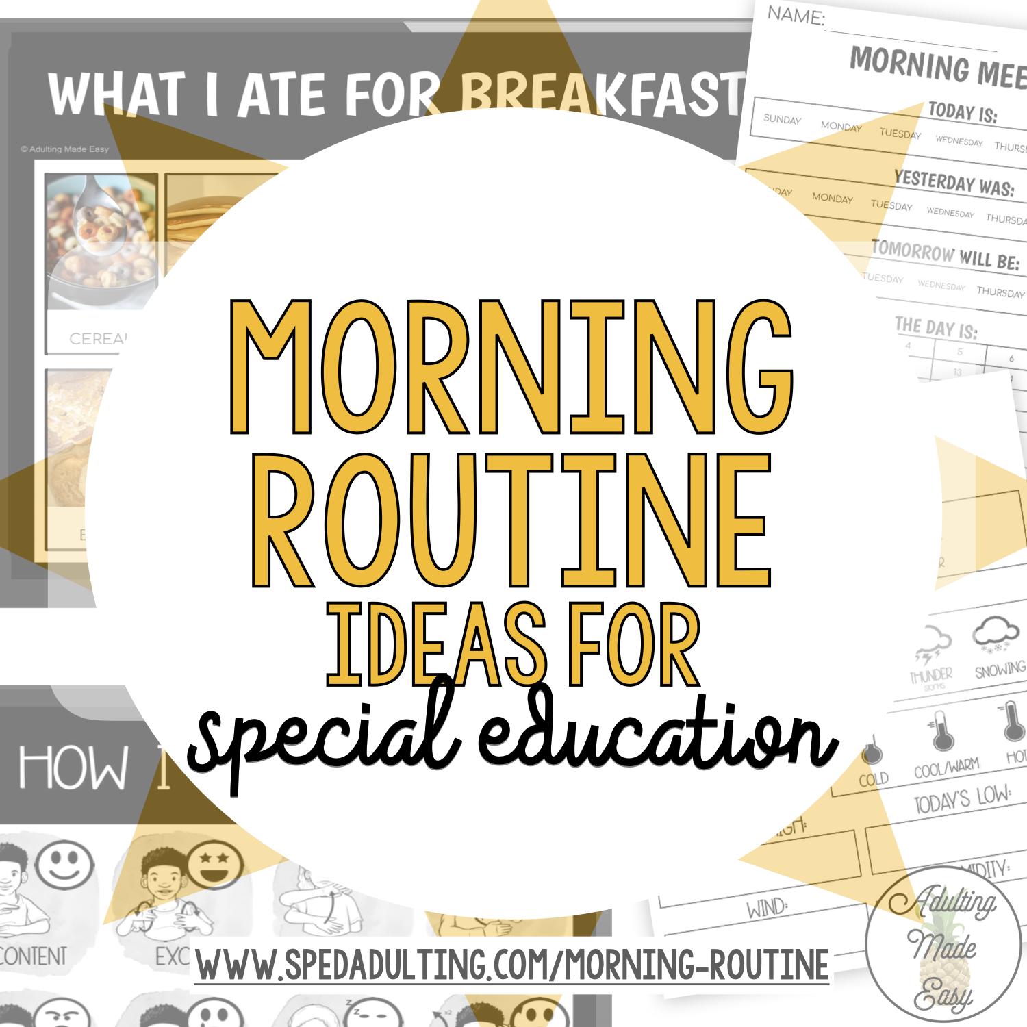 BLOG: Morning Routine ideas for special education