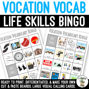 vocab bingo cards