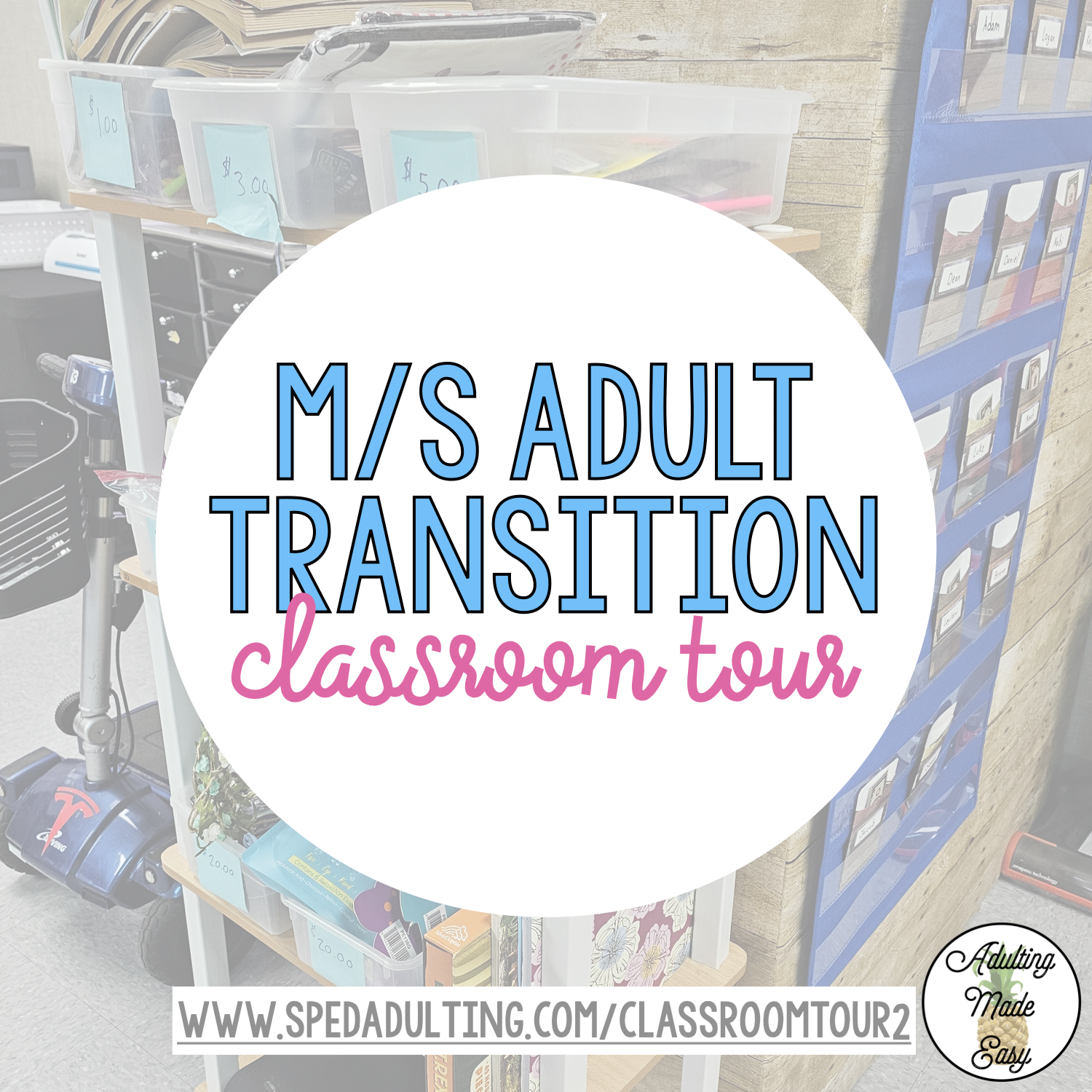 BLOGL M/S Adult Transition Classroom Tour